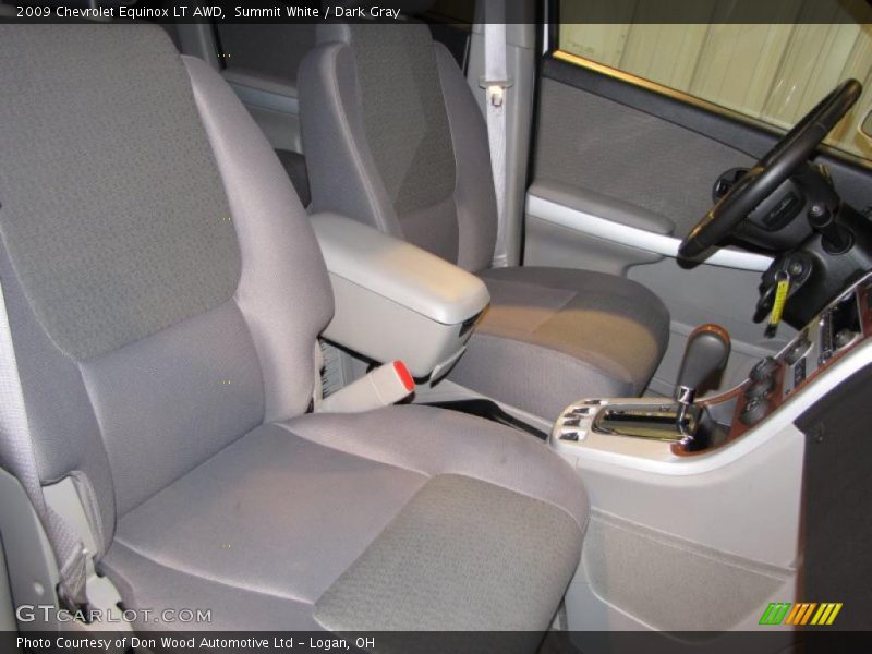Summit White / Dark Gray 2009 Chevrolet Equinox LT AWD