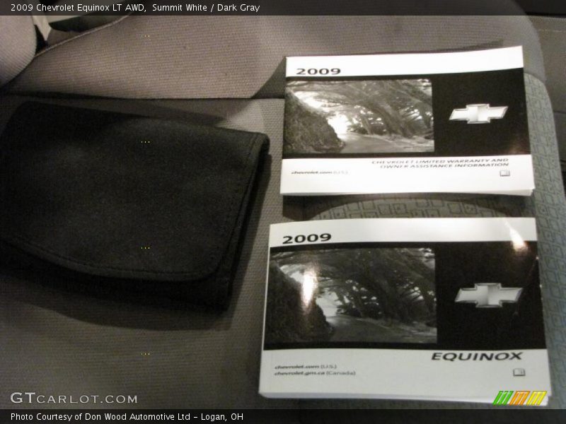 Summit White / Dark Gray 2009 Chevrolet Equinox LT AWD