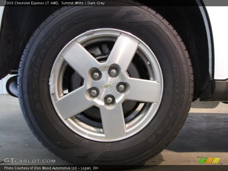 Summit White / Dark Gray 2009 Chevrolet Equinox LT AWD
