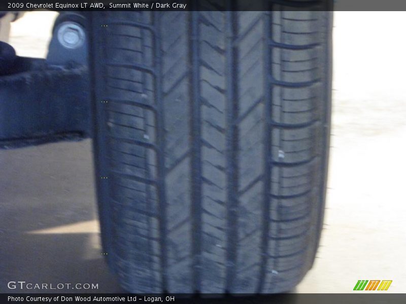 Summit White / Dark Gray 2009 Chevrolet Equinox LT AWD