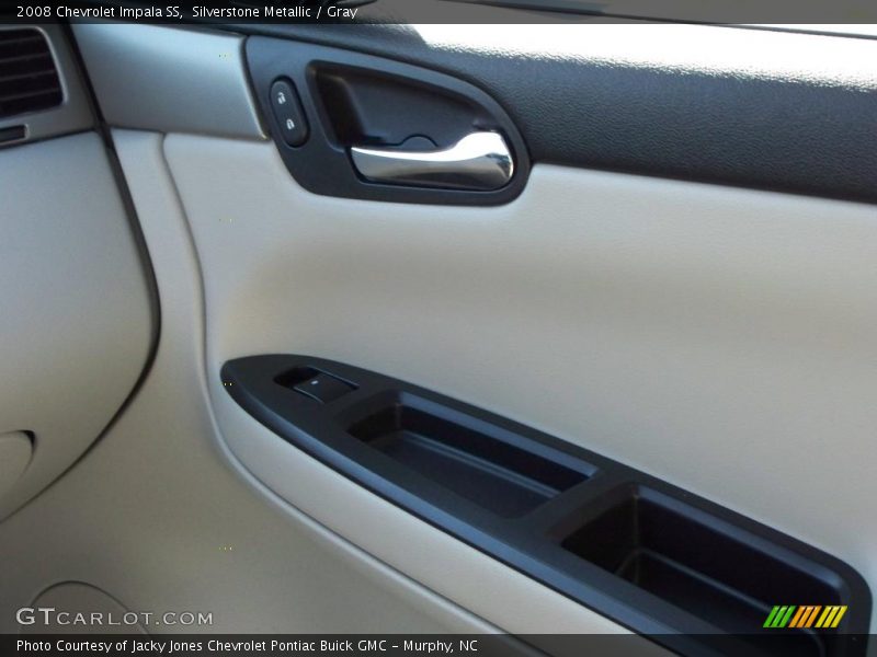 Silverstone Metallic / Gray 2008 Chevrolet Impala SS