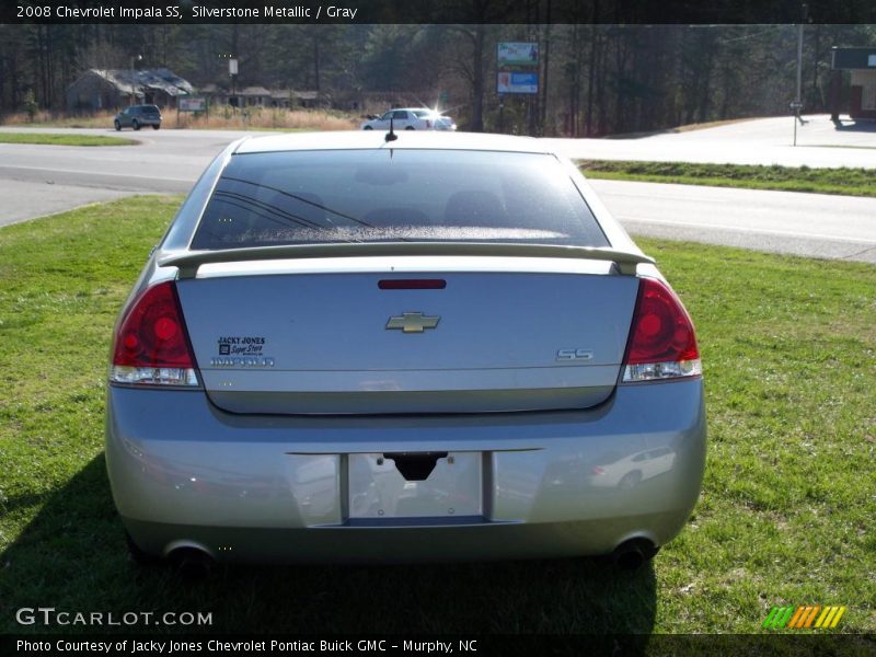 Silverstone Metallic / Gray 2008 Chevrolet Impala SS