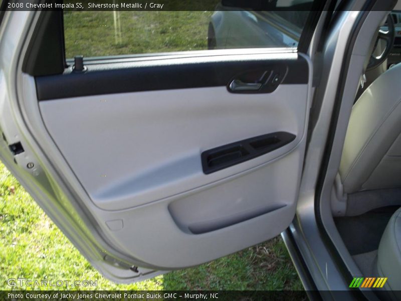 Silverstone Metallic / Gray 2008 Chevrolet Impala SS