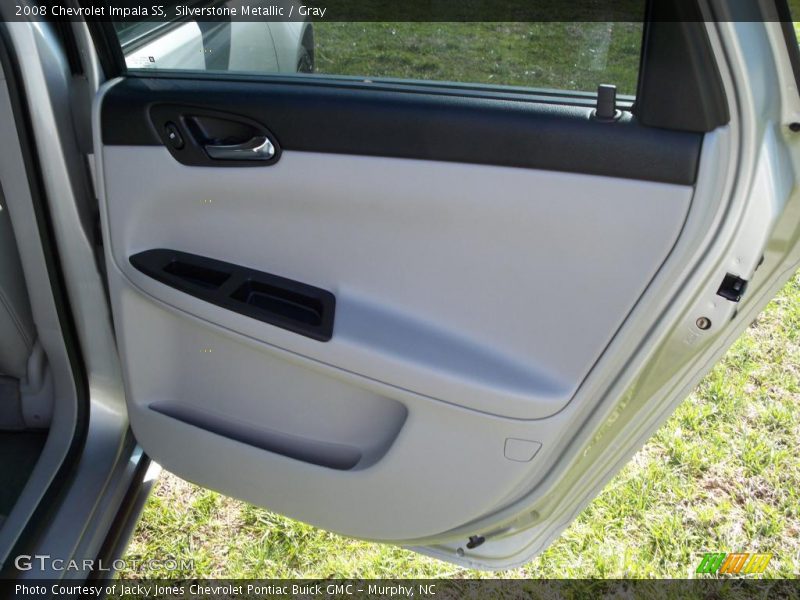 Silverstone Metallic / Gray 2008 Chevrolet Impala SS