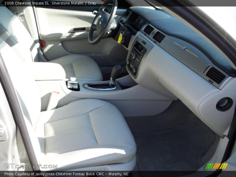 Silverstone Metallic / Gray 2008 Chevrolet Impala SS