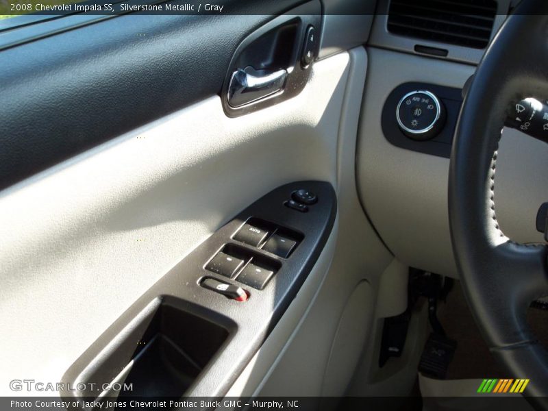 Silverstone Metallic / Gray 2008 Chevrolet Impala SS