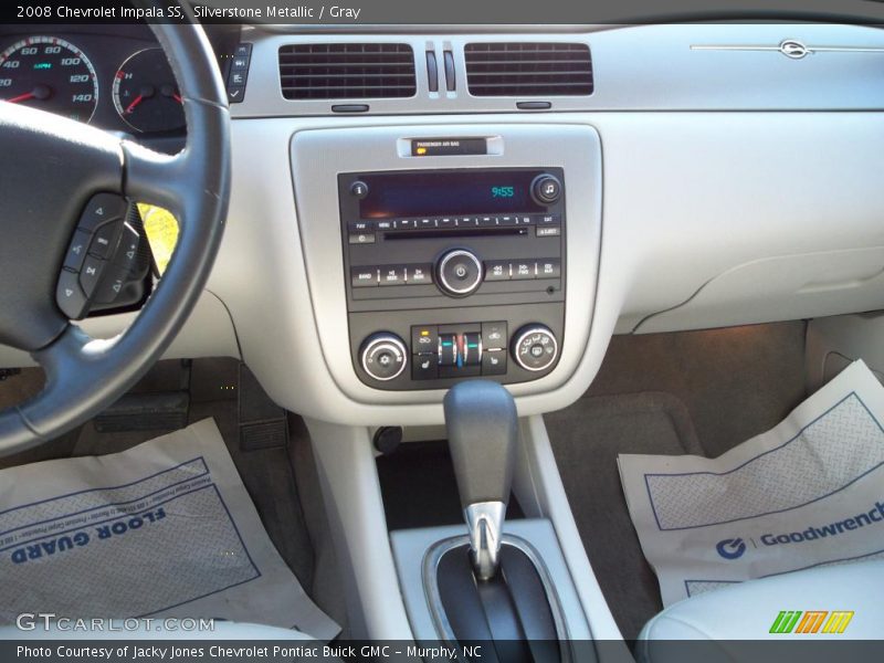 Silverstone Metallic / Gray 2008 Chevrolet Impala SS