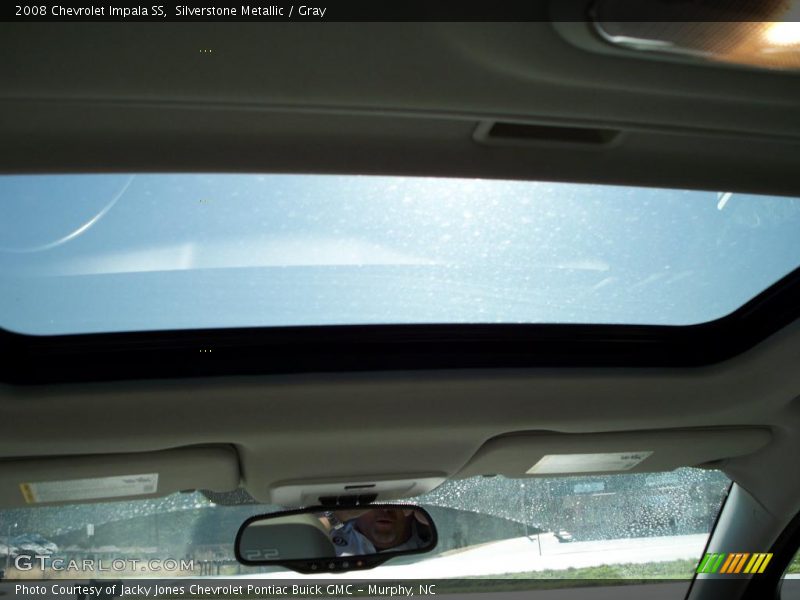 Silverstone Metallic / Gray 2008 Chevrolet Impala SS