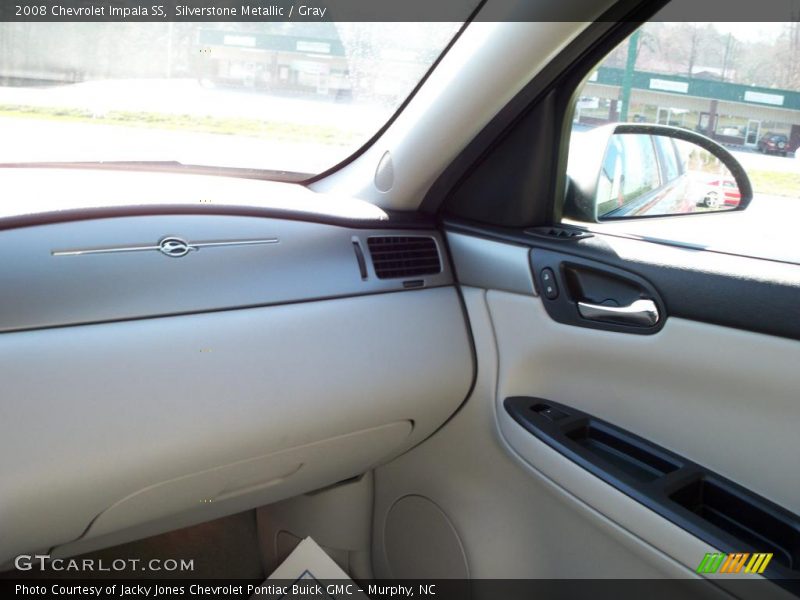 Silverstone Metallic / Gray 2008 Chevrolet Impala SS