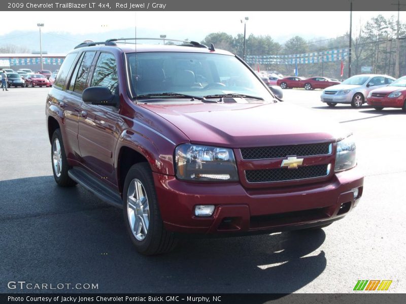 Red Jewel / Gray 2009 Chevrolet TrailBlazer LT 4x4