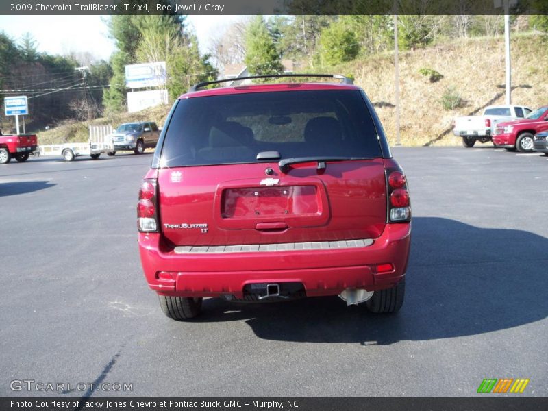 Red Jewel / Gray 2009 Chevrolet TrailBlazer LT 4x4