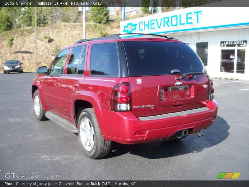 Red Jewel / Gray 2009 Chevrolet TrailBlazer LT 4x4