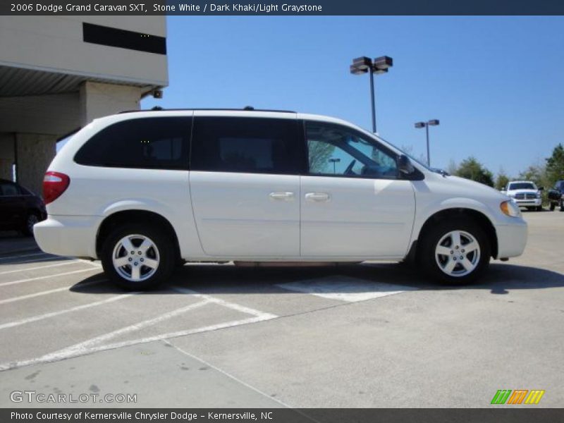 Stone White / Dark Khaki/Light Graystone 2006 Dodge Grand Caravan SXT