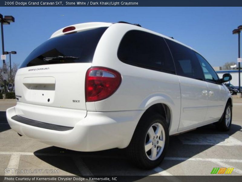 Stone White / Dark Khaki/Light Graystone 2006 Dodge Grand Caravan SXT
