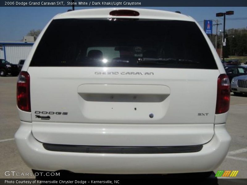 Stone White / Dark Khaki/Light Graystone 2006 Dodge Grand Caravan SXT