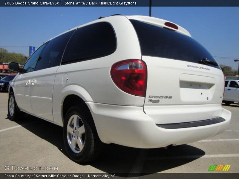 Stone White / Dark Khaki/Light Graystone 2006 Dodge Grand Caravan SXT