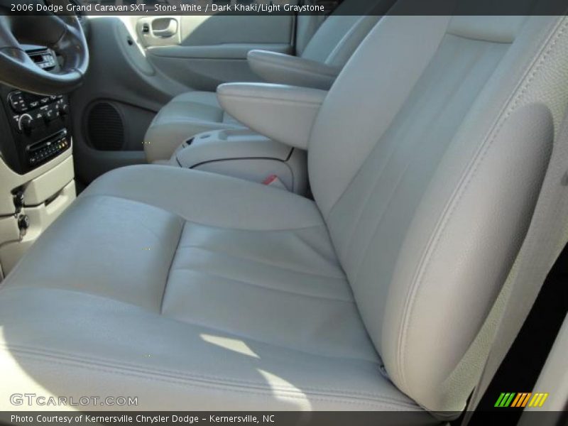 Stone White / Dark Khaki/Light Graystone 2006 Dodge Grand Caravan SXT