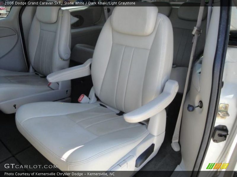 Stone White / Dark Khaki/Light Graystone 2006 Dodge Grand Caravan SXT