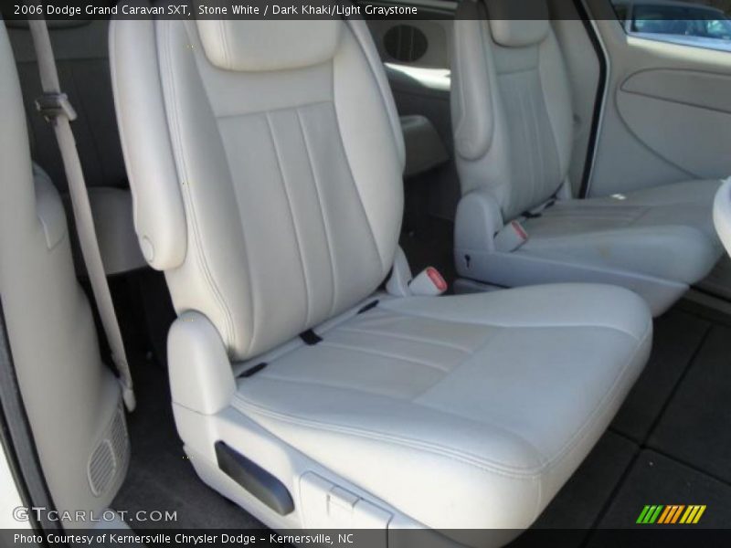 Stone White / Dark Khaki/Light Graystone 2006 Dodge Grand Caravan SXT