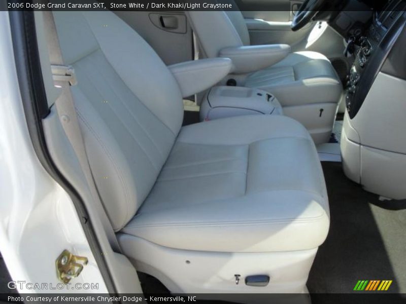 Stone White / Dark Khaki/Light Graystone 2006 Dodge Grand Caravan SXT