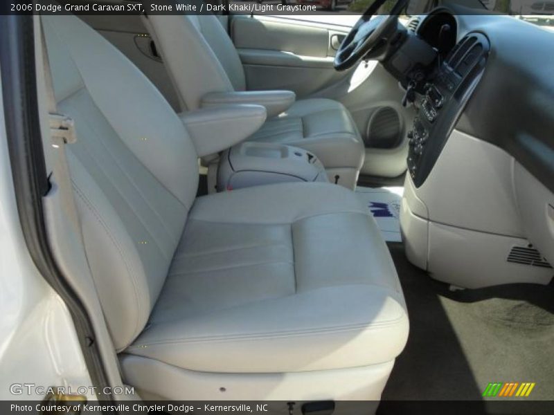 Stone White / Dark Khaki/Light Graystone 2006 Dodge Grand Caravan SXT