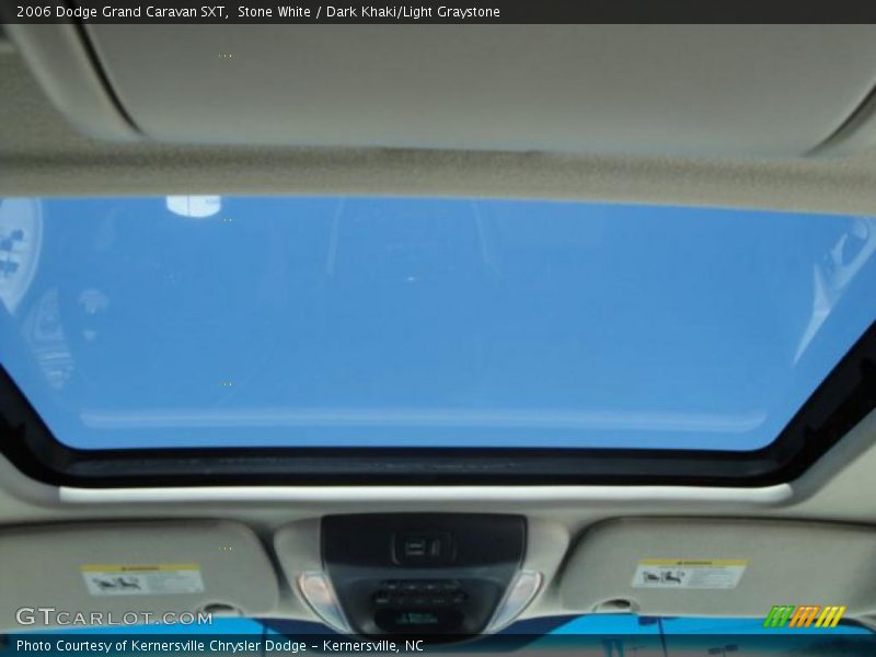 Stone White / Dark Khaki/Light Graystone 2006 Dodge Grand Caravan SXT