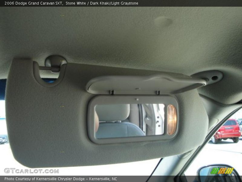 Stone White / Dark Khaki/Light Graystone 2006 Dodge Grand Caravan SXT