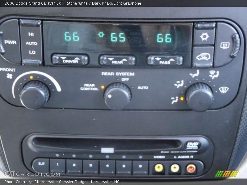 Stone White / Dark Khaki/Light Graystone 2006 Dodge Grand Caravan SXT