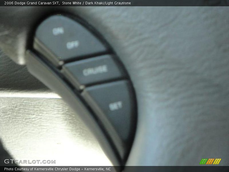Stone White / Dark Khaki/Light Graystone 2006 Dodge Grand Caravan SXT