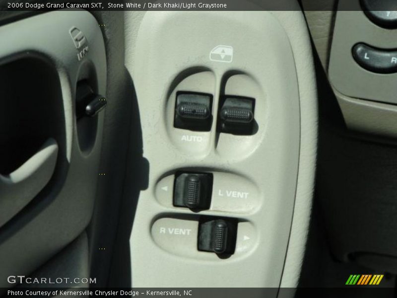 Stone White / Dark Khaki/Light Graystone 2006 Dodge Grand Caravan SXT