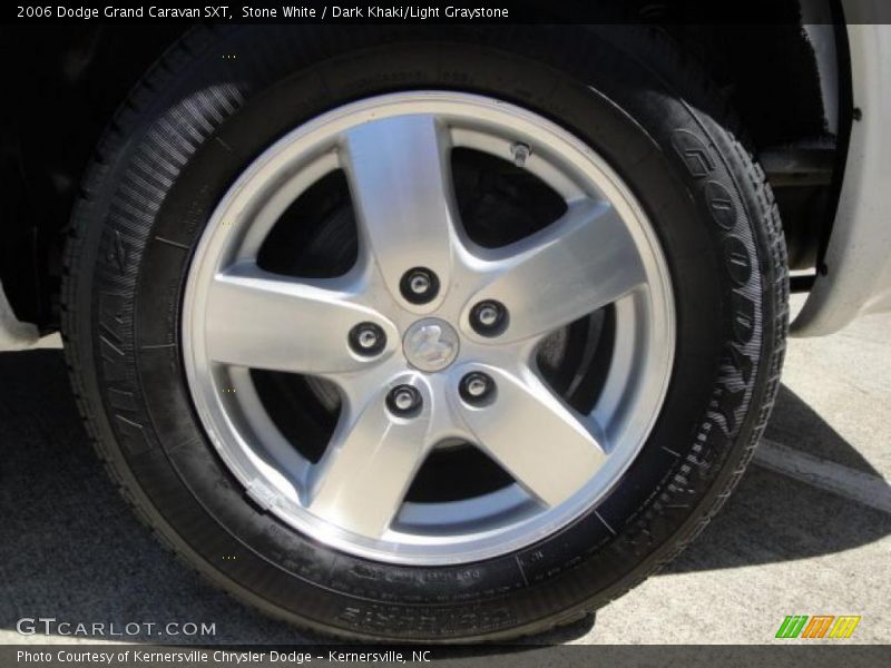 Stone White / Dark Khaki/Light Graystone 2006 Dodge Grand Caravan SXT