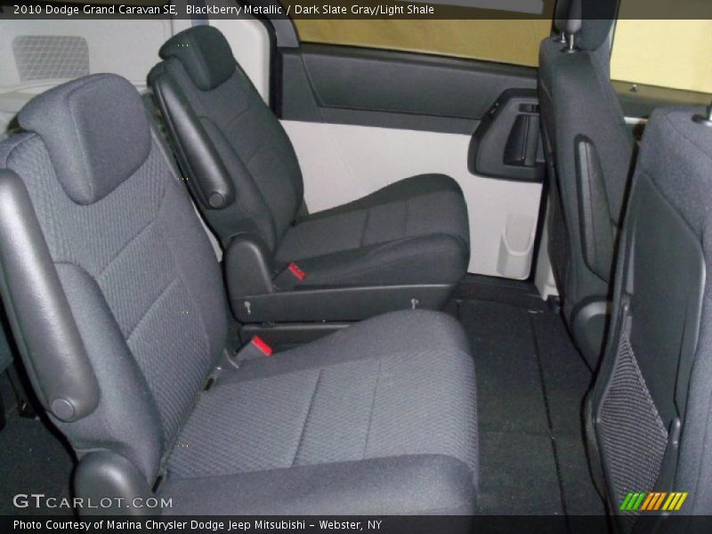Blackberry Metallic / Dark Slate Gray/Light Shale 2010 Dodge Grand Caravan SE