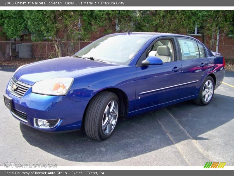 Laser Blue Metallic / Titanium Gray 2006 Chevrolet Malibu LTZ Sedan
