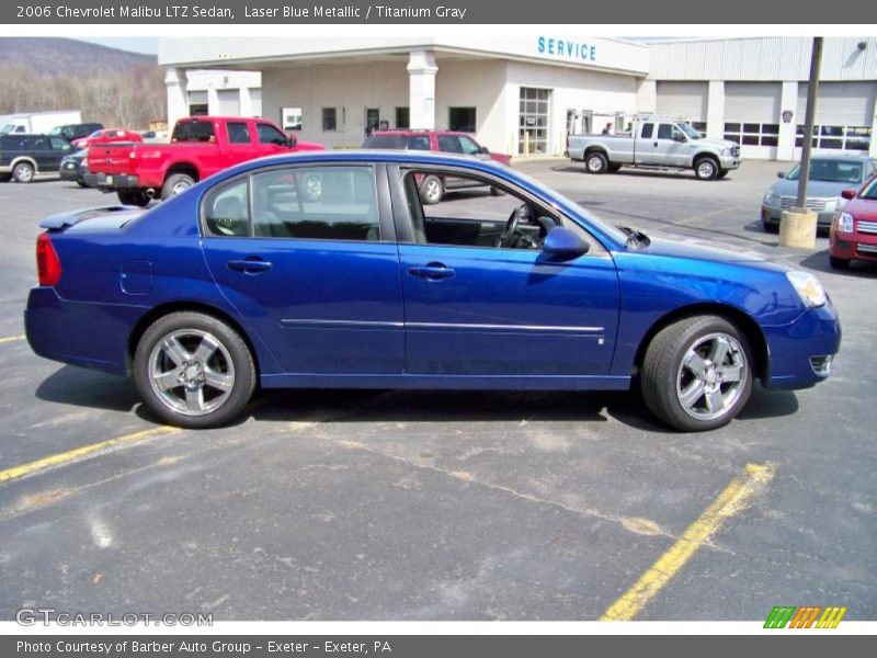 Laser Blue Metallic / Titanium Gray 2006 Chevrolet Malibu LTZ Sedan