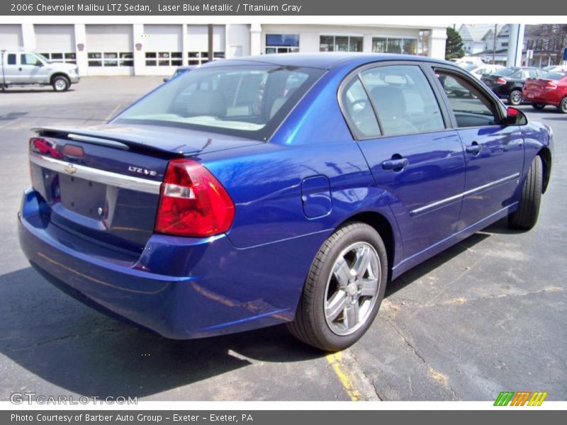 Laser Blue Metallic / Titanium Gray 2006 Chevrolet Malibu LTZ Sedan