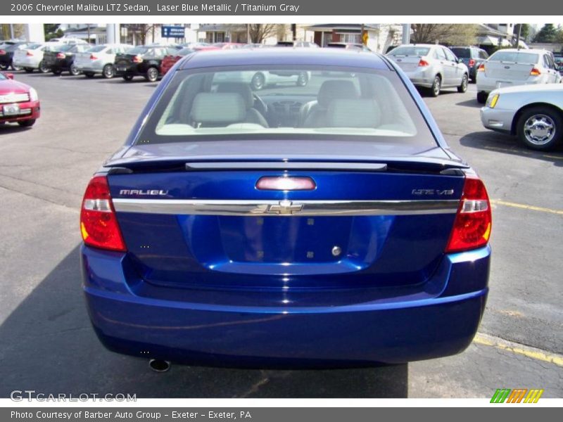 Laser Blue Metallic / Titanium Gray 2006 Chevrolet Malibu LTZ Sedan