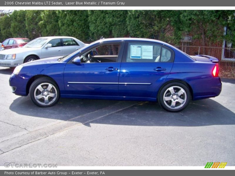 Laser Blue Metallic / Titanium Gray 2006 Chevrolet Malibu LTZ Sedan
