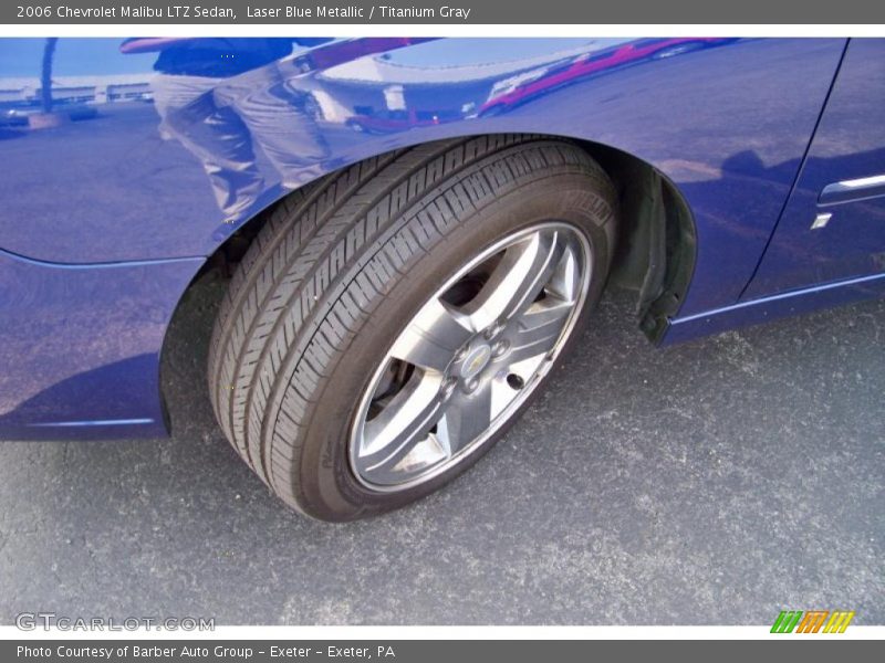 Laser Blue Metallic / Titanium Gray 2006 Chevrolet Malibu LTZ Sedan
