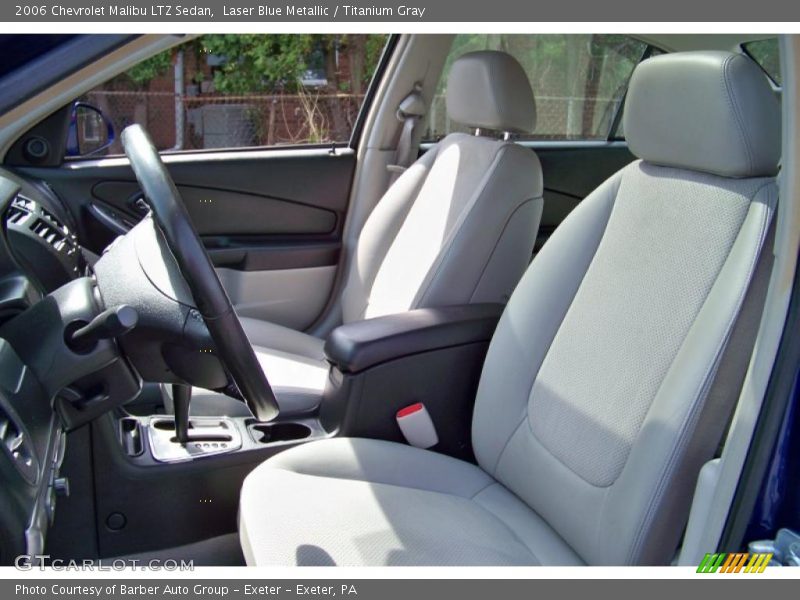 Laser Blue Metallic / Titanium Gray 2006 Chevrolet Malibu LTZ Sedan