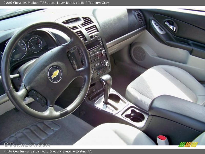 Laser Blue Metallic / Titanium Gray 2006 Chevrolet Malibu LTZ Sedan
