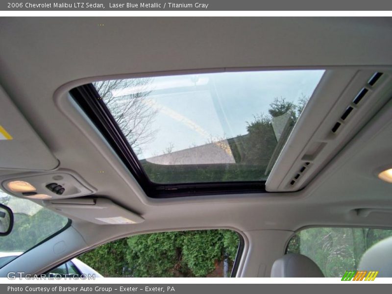 Laser Blue Metallic / Titanium Gray 2006 Chevrolet Malibu LTZ Sedan