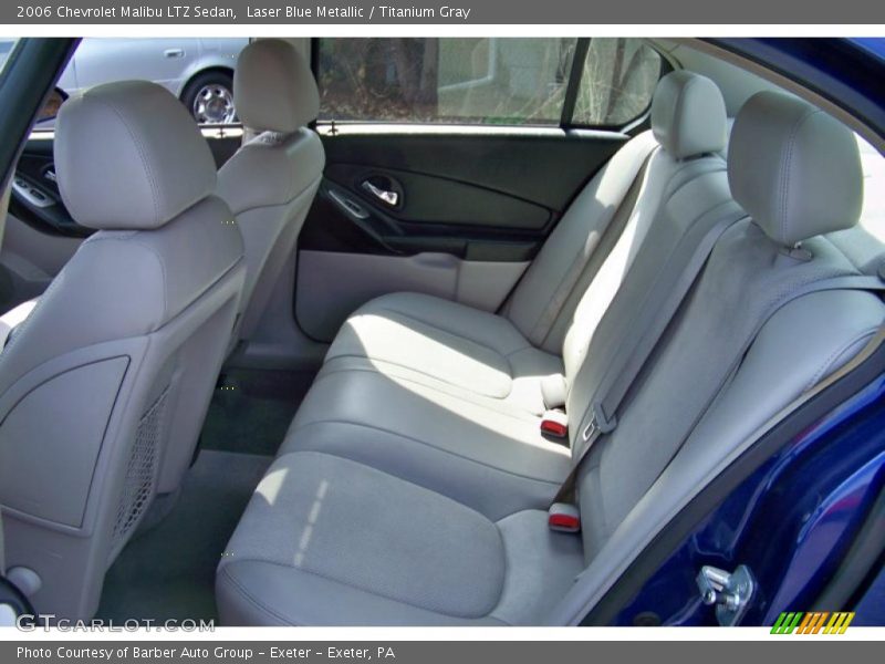 Laser Blue Metallic / Titanium Gray 2006 Chevrolet Malibu LTZ Sedan