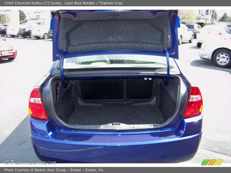 Laser Blue Metallic / Titanium Gray 2006 Chevrolet Malibu LTZ Sedan