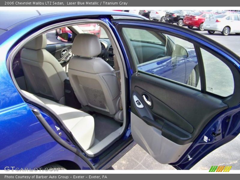 Laser Blue Metallic / Titanium Gray 2006 Chevrolet Malibu LTZ Sedan