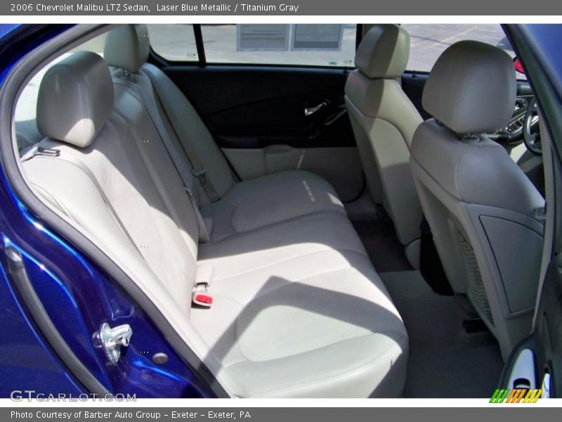 Laser Blue Metallic / Titanium Gray 2006 Chevrolet Malibu LTZ Sedan
