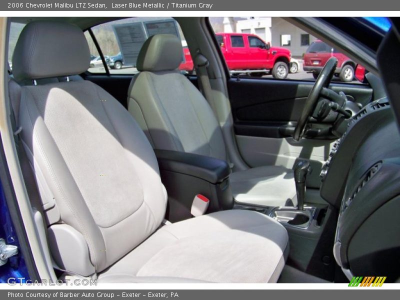 Laser Blue Metallic / Titanium Gray 2006 Chevrolet Malibu LTZ Sedan
