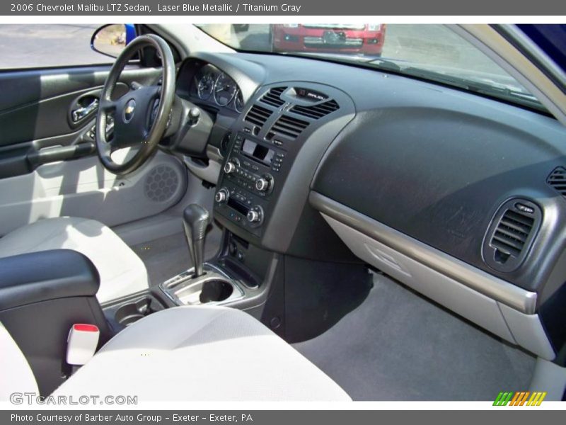 Laser Blue Metallic / Titanium Gray 2006 Chevrolet Malibu LTZ Sedan