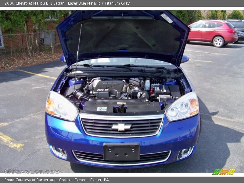 Laser Blue Metallic / Titanium Gray 2006 Chevrolet Malibu LTZ Sedan