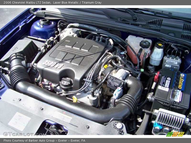 Laser Blue Metallic / Titanium Gray 2006 Chevrolet Malibu LTZ Sedan