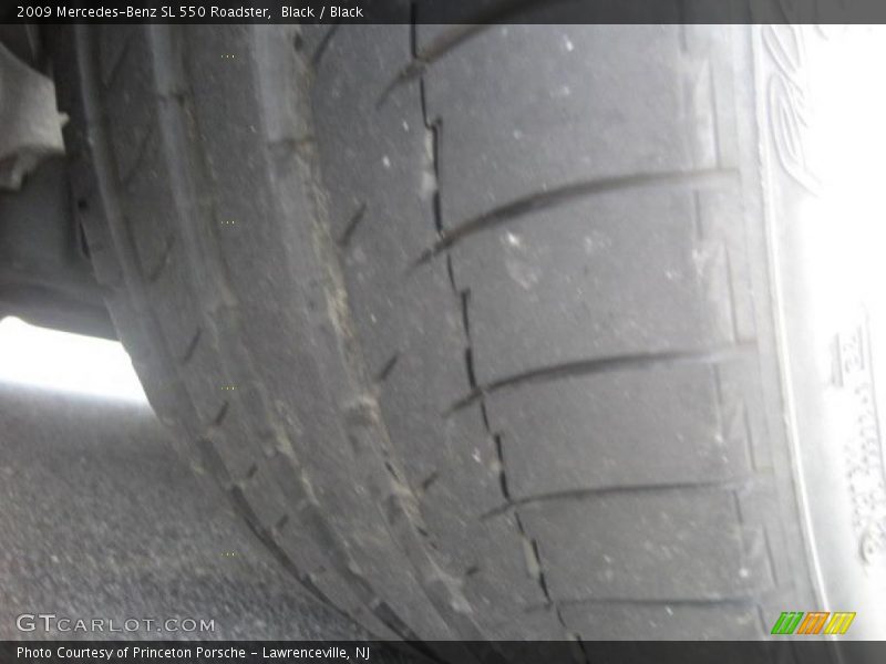 Black / Black 2009 Mercedes-Benz SL 550 Roadster